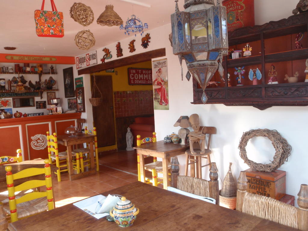 Hostal El Cascabel Cholula Buitenkant foto