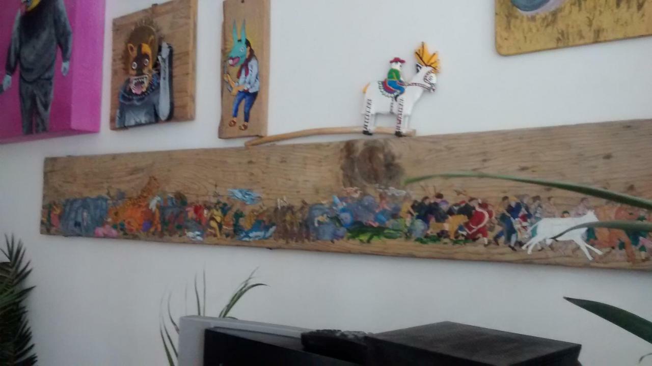 Hostal El Cascabel Cholula Buitenkant foto