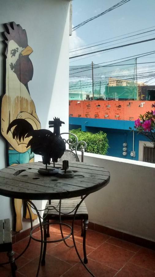 Hostal El Cascabel Cholula Buitenkant foto